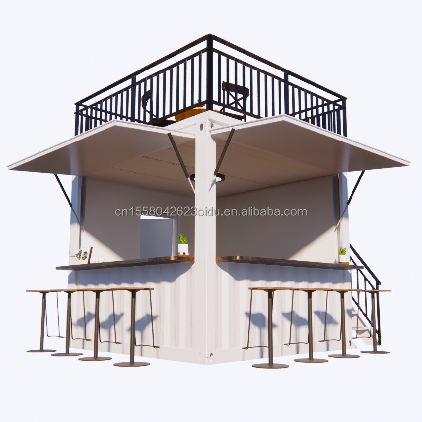 Moveable Store Custom Mobile Store 10ft and 20ft Movable Shipping Container Coffee ...