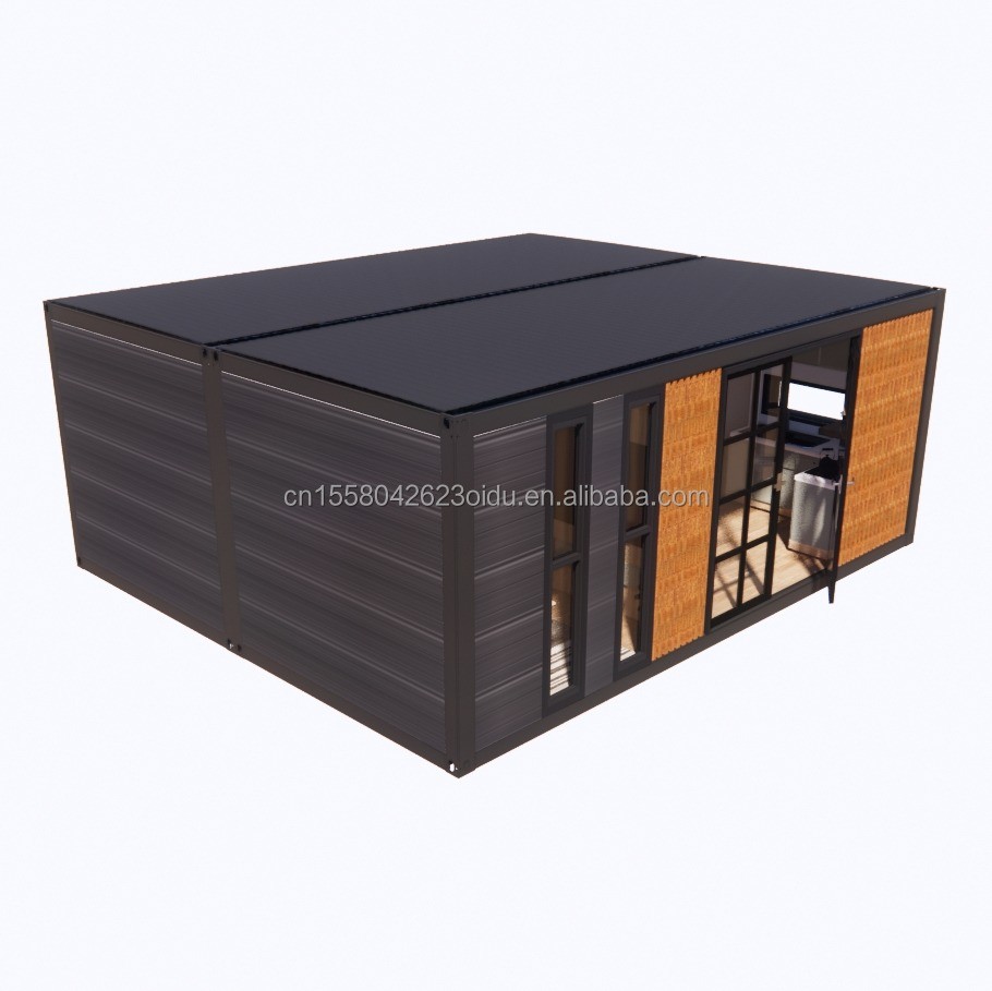 Modern 2 Bedroom Expandable Steel Container House Prefab Design for ...