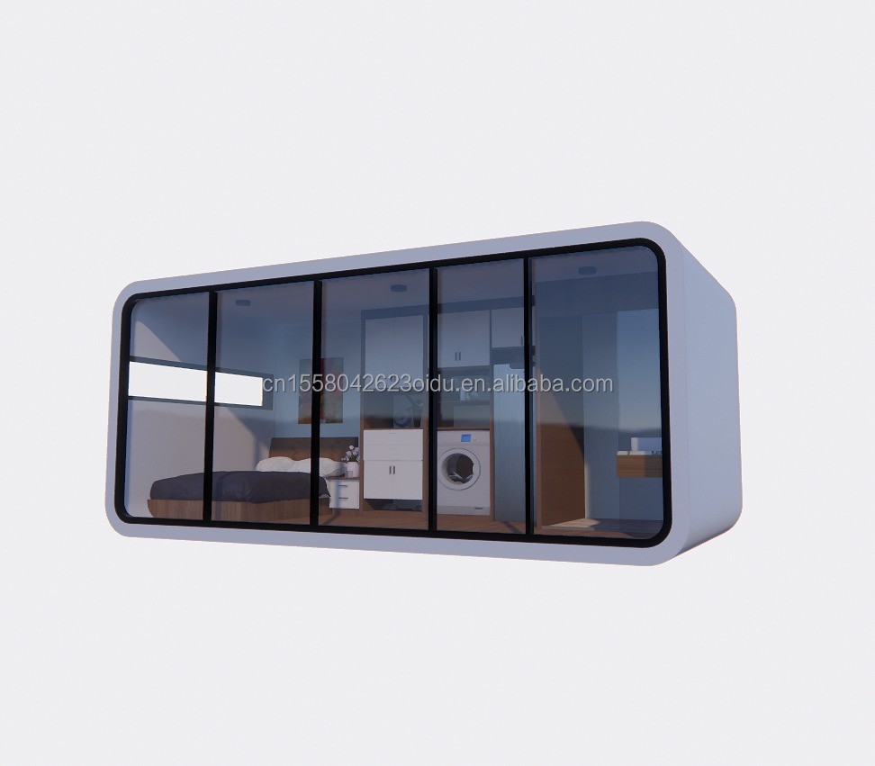 Modern 20ft 40ft Prefab House Outdoor Tiny Pod Coffee House Mobile ...