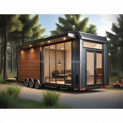 Aluminum Alloy Windows and Insulating Prefabricated Room 20ft European Sunroom for Hotel Insulation