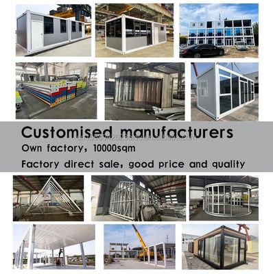 Customized Color 10ft Mobile Tiny House on Wheels Furnished Prefabricated Modular Steel Sandwich Panel Hotel Best Value