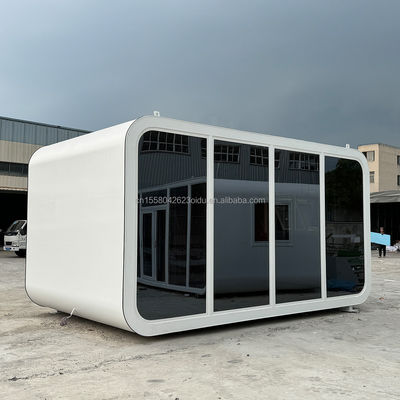 Sandwich Panel Material Prefabricated Capsule Room for Bedroom in Designed Steel Structure Container House