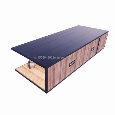 Outdoor Modern Design Prefabricated Container House with Alluminum Alloy Window and Customized Color Made of Sandwich Panel
