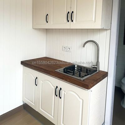 Chinese Design Style EU 20ft Wooden Houses Garden Prefabricated Houses Modern luxury prefab house Steel Structure
