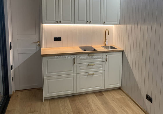 Flat Pack Container Coffee House Luxary Style Wooden Studio Flat Packaging for 20ft Garden Hotel Mobile House