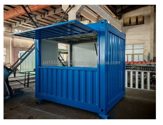 10FT Mini Pop-up Container House for Coffee Shop Bar Fast-Food Restaurant Convenience Store Kiosk or Booth Window material