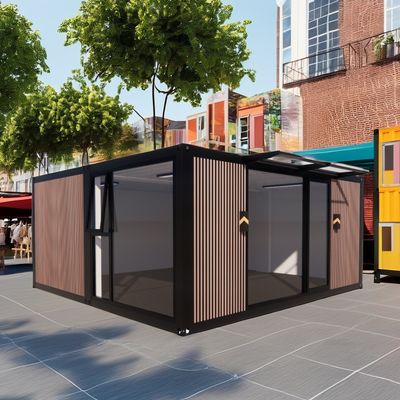 20ft or 40ft Eco-Friendly Container Made of Steel and Sandwich Panel for Clothing Store Restaurant Hotel
