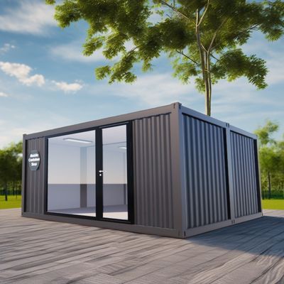 20ft or 40ft Eco-Friendly Container Made of Steel and Sandwich Panel for Clothing Store Restaurant Hotel