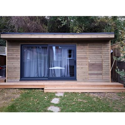 Prefabricated Sunrooms Glass Houses Expandable Wooden Container House with Expandable Design