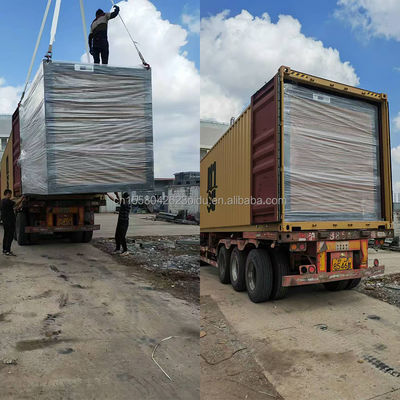 Customized Color Prefabricated Mobile Office Living Store Container Home Office Containers 10ft with Steel Material