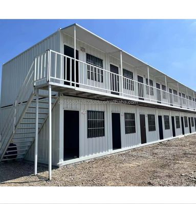 Quick Assembly Portable Flat Pack Container House for Modern Office Beach House and Construction Engineering Camps