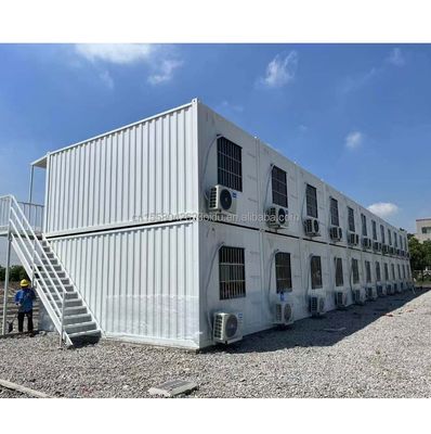 Quick Assembly Portable Flat Pack Container House for Modern Office Beach House and Construction Engineering Camps