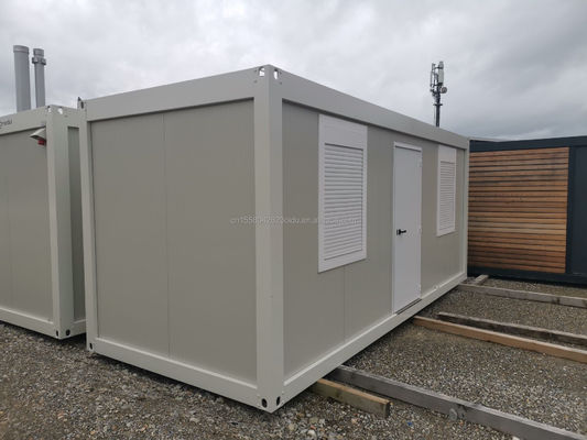Wall 75mm Garden Working House Barbecue Bar 20ft Flat Packaging Container Mobile House for Family Modern Design Style