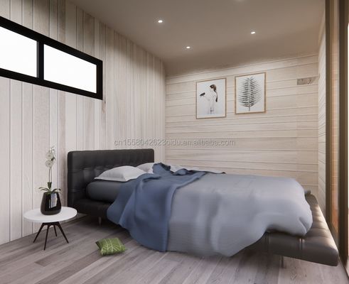 Modern Luxury Portable Container House Prefabricated Steel Structure Mobile Prefab Villa Home Hotel for Log Eco-Friendly