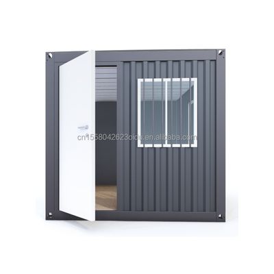 10ft Mini Office/Store Budget-friendly Modified Shipping Container Steel Sandwich Panel Hotels with Aluminum Alloy Windows