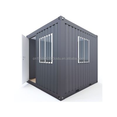 10ft Mini Office/Store Budget-friendly Modified Shipping Container Steel Sandwich Panel Hotels with Aluminum Alloy Windows