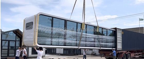 Chinese Directly Sells Container Houses for Temporary Housing 20ft Steel Luxury Mobile Home RV Garden Hotel