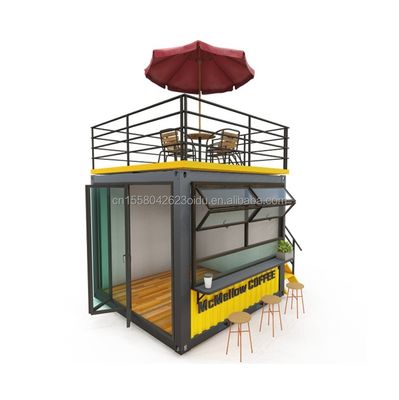 Custom Made Mobile Store Retail Store Container Houses in Modern Design for Fast and Convenient Stall