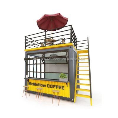 Custom Made Mobile Store Retail Store Container Houses in Modern Design for Fast and Convenient Stall