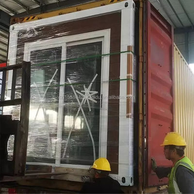 Prefab 40Ft 20Ft Container House Hurricane-Proof Expandable 2 Bedroom Villa Portable Home Sandwich Panel Modern Design