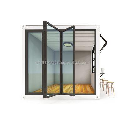 10ft Mini Pop-up Shop Container Coffee Shop Bar Fast-food Restaurant Convenience Store with Aluminum Alloy Windows