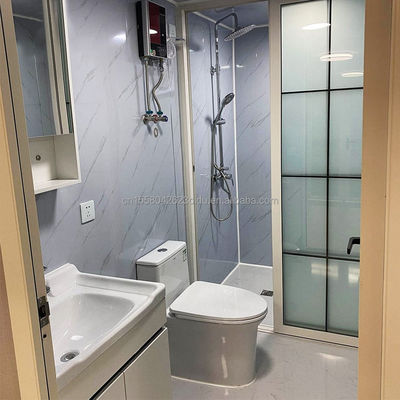 Residential or Office 20ft Expandable Container House with Two Bedrooms and Aluminum Alloy Windows in Modern Style