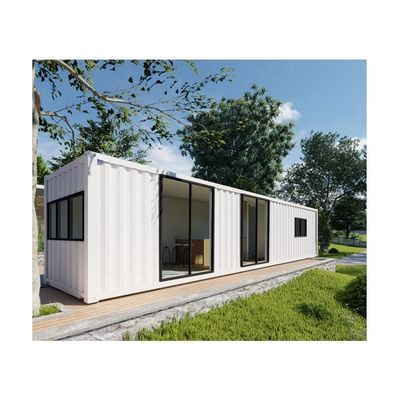 50/75/100mm Wave Sandwich Panel Wall Modern Prefab Kitchen Container House for Hotels and Shops