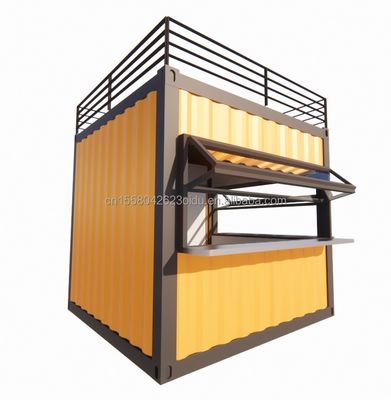 Modern Design Steel Buildings Flat Pack Shipping Prefabricated Sandwich Panel Pre Fab Container Folding Portable Foldable Container House