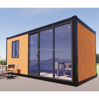 Modern 3 Bedroom Prefabricated House Ready-Made Modular Prefab Tiny Container Expandable Steel Outdoor Structure