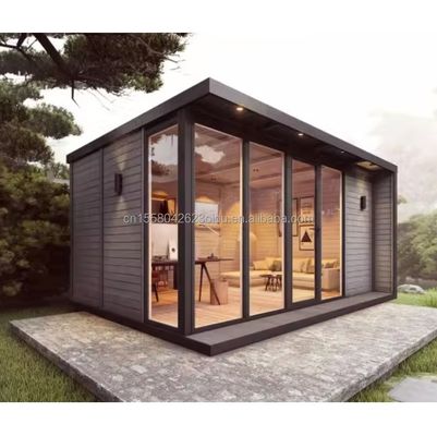 20ft Stackable Quick Assembly Mini Detachable Portable Home 2 Bedroom Container House with Galvanized Steel Square Tubes