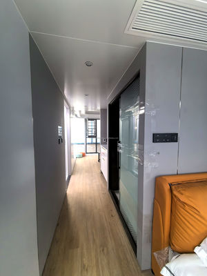 20ft Stackable Quick Assembly Mini Detachable Portable Home 2 Bedroom Container House with Galvanized Steel Square Tubes