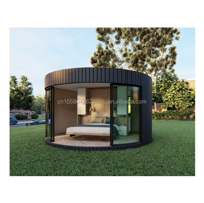 Plant Modular Stainless Steel Round House with Customized Color Customization and Construction