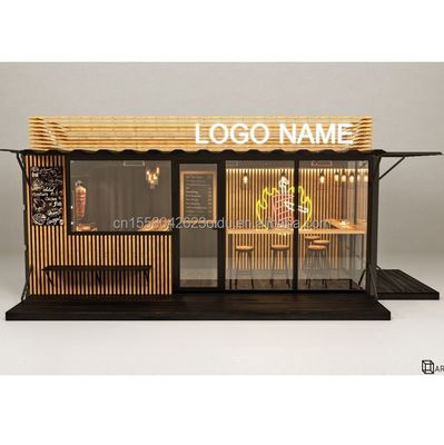 Modern Design Prefabricated Container House for Office/Outdoor Galvanized Steel Bending 180g Tiny Prefab Home Garden House
