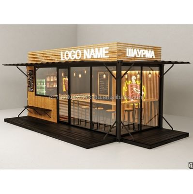 Modern Design Prefabricated Container House for Office/Outdoor Galvanized Steel Bending 180g Tiny Prefab Home Garden House