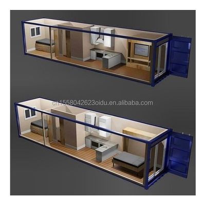 Modern Design Prefabricated Container House for Office/Outdoor Galvanized Steel Bending 180g Tiny Prefab Home Garden House
