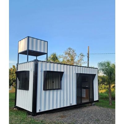 Main Structure Galvanized Steel Square Tubes Flat Pack Container for Outdoor Modern Design Prefabricated Container Houses