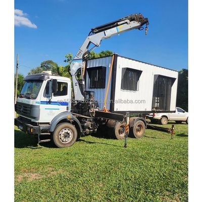 Main Structure Galvanized Steel Square Tubes Flat Pack Container for Outdoor Modern Design Prefabricated Container Houses