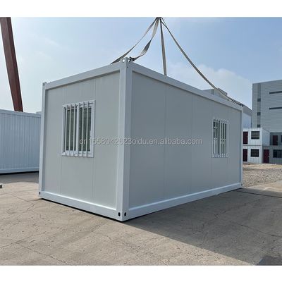 20ft Prefabricated Container Houses for Couples Families Hotels House Steel Frame Galvanized Steel Bending 180g