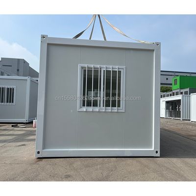 20ft Prefabricated Container Houses for Couples Families Hotels House Steel Frame Galvanized Steel Bending 180g