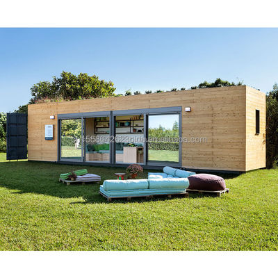 20 40 FT Modern Design Expandable Container Prefabricated Wooden Color Garden House for a Customized Living Experience