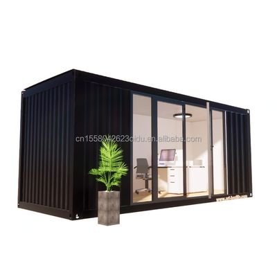 Outdoor Modern Portable Prefabricated Container House with Free Installation Movable Bathroom Bedroom and Steel Sandwich Panel
