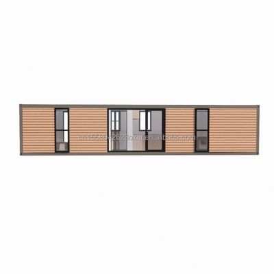 20 40 FT Modern Design Expandable Container Prefabricated Wooden Color Garden House for a Customized Living Experience