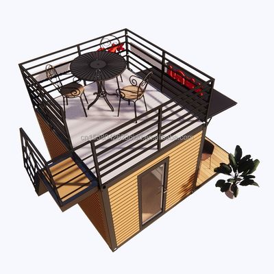 10FT Modern Design Steel Structure Container Store/Shop Houses and Prefabricated Modular Houses 3D Model/CAD Drawings