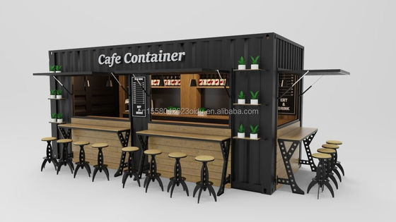 Galvanized Steel Bending 180g Container Prefabricated Foldable Shops Stores Flat Pack Garage for Space-Saving Solution