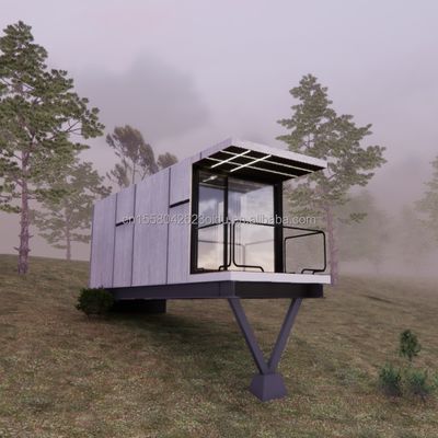 20 FT Modern Design Prefabricated Hanging House Steel Sandwich Panel Container for Outdoor Living For Holiday or Family