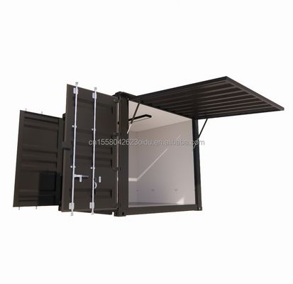 Modern Wooden House Bar Perfect for Shops in 10ft and 20ft Mobile Container Showrooms Customized Design