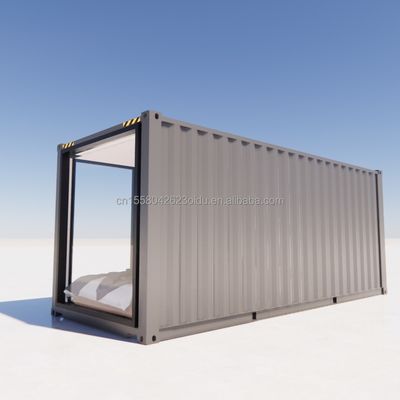 Family Container Home Living Container Family Prefab Residential with Customized Color and Aluminum Alloy Windows