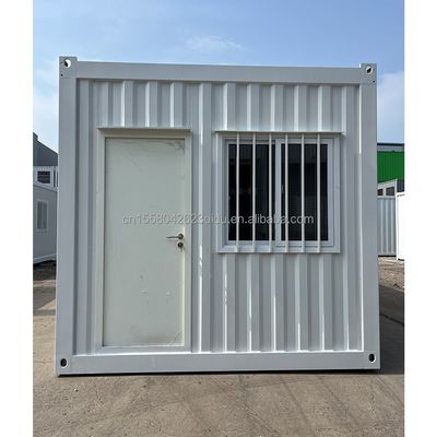 Outdoor Office Home Portable Modular Flat Pack Prefabricated Steel Container with Wall 50/75/100mm Wave Sandwich Panel