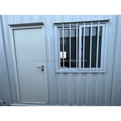Outdoor Office Home Portable Modular Flat Pack Prefabricated Steel Container with Wall 50/75/100mm Wave Sandwich Panel