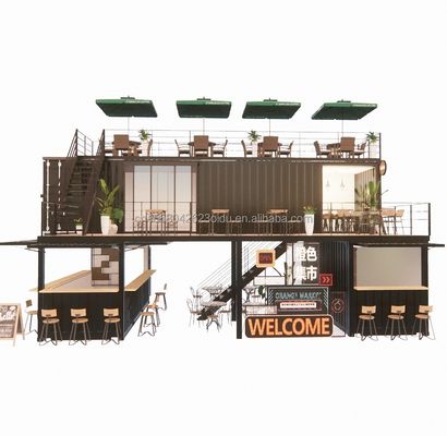 Container with Bathrooms and Kitchens Modern Rapid Construction of Modular Prefabricated Houses